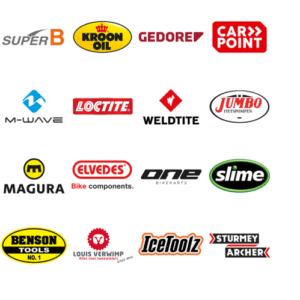 Fietsonderdelen op merk