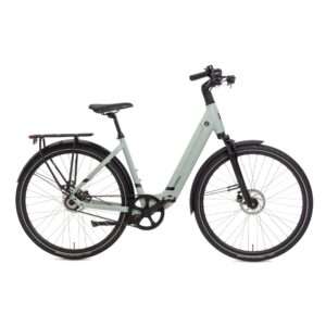 Popal | Electrische Dames Stadsfiets ARC1+ 28 Inch 54 cm Hydraulische schijfrem Matgroen