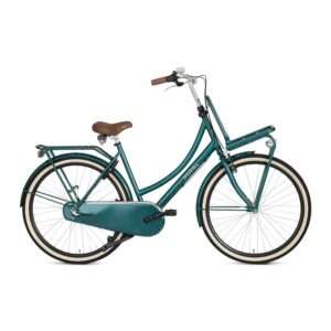 Daily Dutch Basic+ 28 Inch 59 cm Dames 3V Terugtraprem Bosgroen