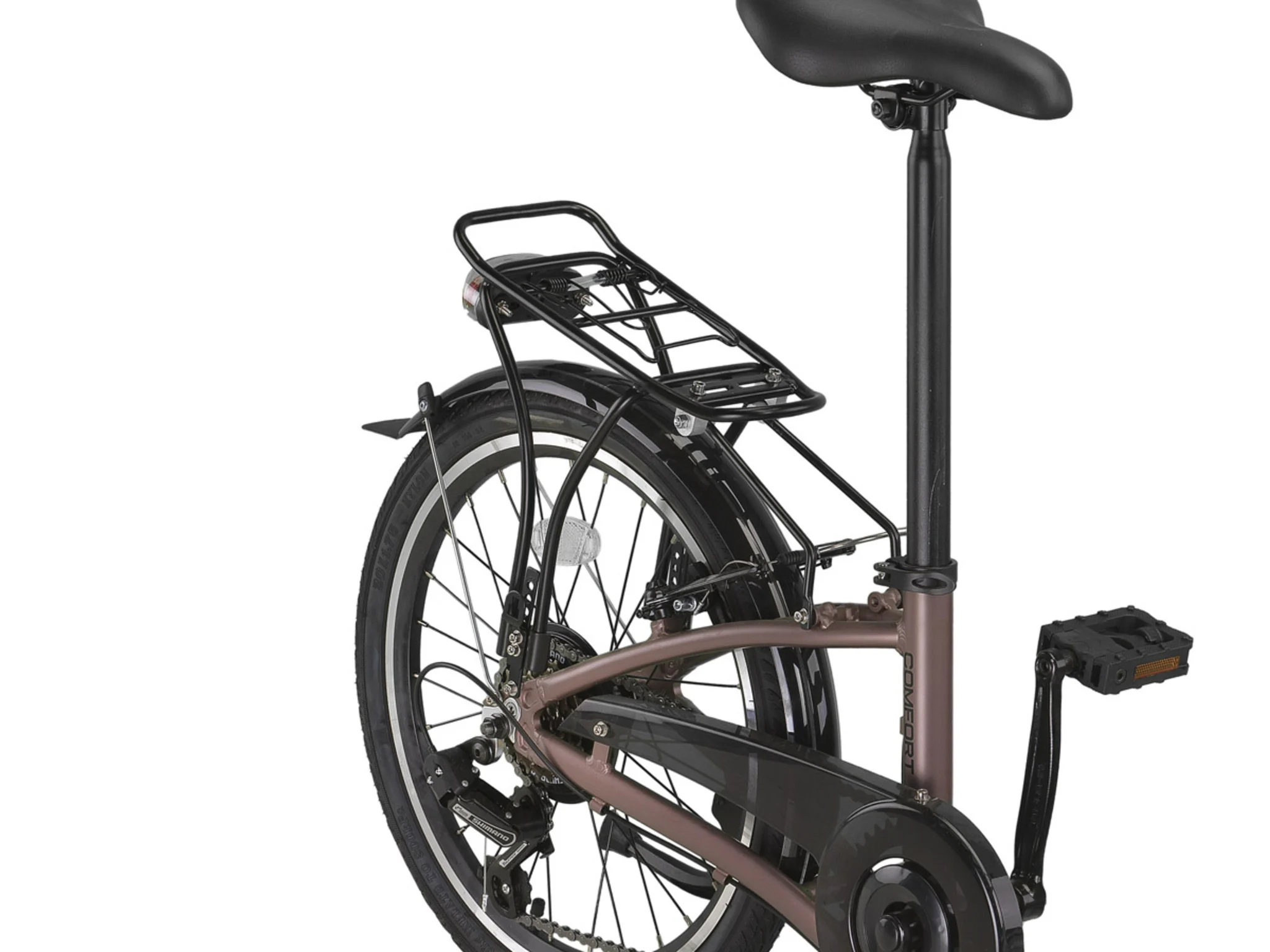 Altec | Vouwfiets Comfort 20 Inch 39 cm Unisex 6V V-Brakes Terracotta - Afbeelding 5