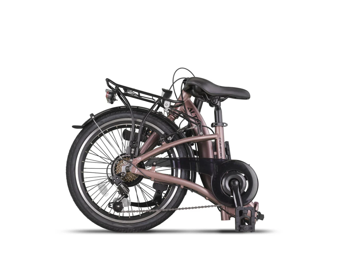 Altec | Vouwfiets Comfort 20 Inch 39 cm Unisex 6V V-Brakes Terracotta - Afbeelding 6