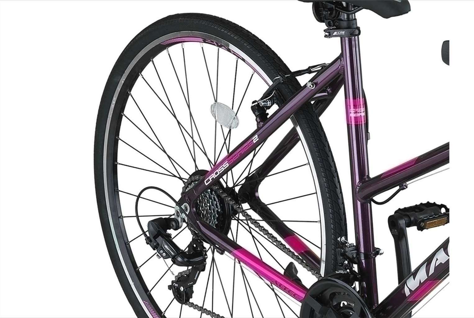 Altec | Dames Stad & Toerfiets Magnetic, 28 Inch, 52 cm, 21V, V-Brakes, Antraciet - Afbeelding 6