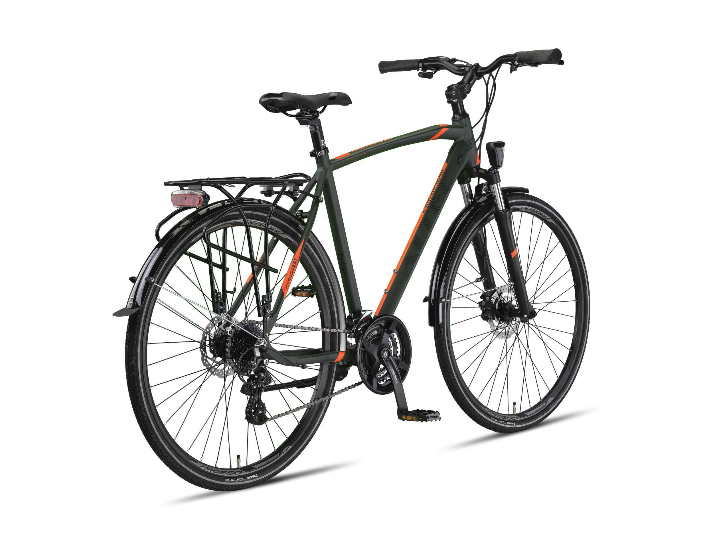 Altec | Heren Stad & Toerfiets Legarda, 28 Inch, 56 cm, 24V, Hydraulische schijfrem, Kaki - Afbeelding 3