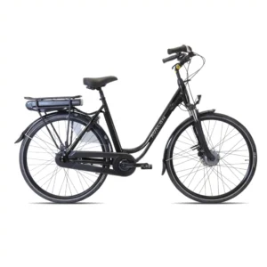 Avalon E-Bikes | Elektrische Damesfiets E-City 28 Inch 54 cm 7V Rollerbrake Zwart