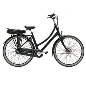 Avalon E-Bikes | Elektrische Damesfiets E-Base 28 Inch 50 cm 3V Rollerbrake Matzwart
