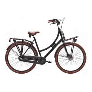 Avalon | Transportfiets Cargo 28 Inch 56 cm Dames 3V Rollerbrake Zwart