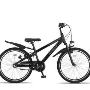 Altec | Kinder Mountainbike Attack 24 Inch Jongens 3V V-Brakes Zwart