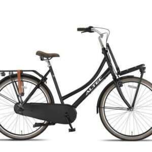 Altec | Dames Transportfiets Dutch 28 Inch 50 cm 3V Terugtraprem Matzwart