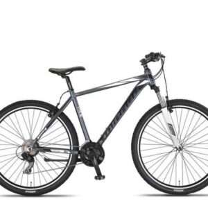 Umit | Mountainbike Mirage Oversized 27.5 Inch 50 cm Unisex 21V V-Brakes Antraciet/Wit