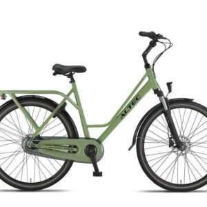 Altec | Dames Stadsfiets Omega 28 Inch 50 cm 7V Hydraulische schijfrem Groen