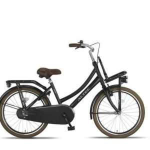 Altec | Meisjes Transportfiets Urban 22 Inch Terugtraprem Matzwart