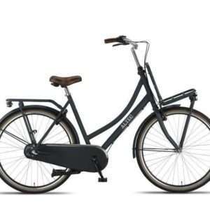 Altec | Dames Transportfiets Vintage 28 Inch 50 cm 3V Terugtraprem Jeansblauw