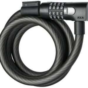 Axa | Kabelslot Resolute C15-180 - Ø15 mm / 1800 mm zwart