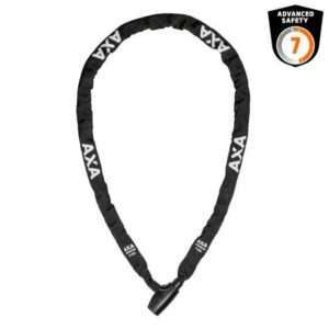 AXA | Absolute Kettingslot 150 cm Ø 5 mm Auto-Click Zwart