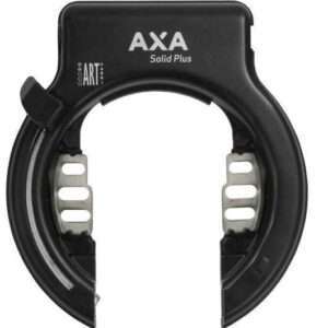 Axa | Ringslot solid plus art** spatbordbevestiging zwart