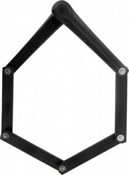 Axa | Vouwslot Fold 100 cm met houder zwart