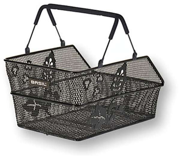 Basil | Cento Flower S Multi Fietsmand 11,5 liter Zwart - 11335