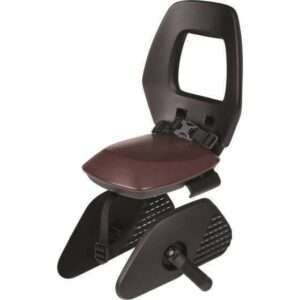 Bobike | One Junior Fietszitje Achter Dragerbevestiging Black/Brown
