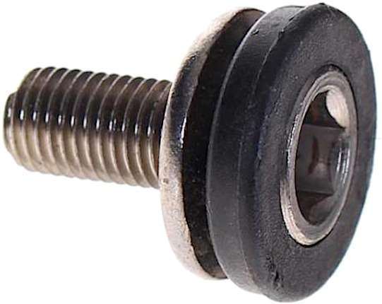 Bofix | Crankbouten trapas m8 x 15 mm zwart/zilver 12 stuks
