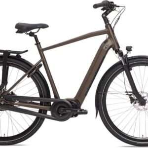 BSP | Elektrische Herenfiets Musa 28 Inch 57 cm 7V Hydraulische schijfrem Donkerbruin