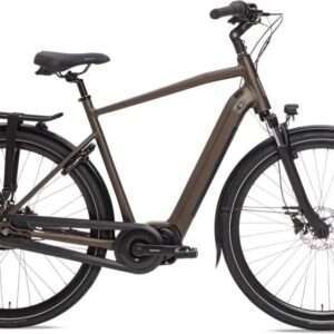 BSP | Elektrische Herenfiets Musa 28 Inch 61 cm 7V Hydraulische schijfrem Donkerbruin