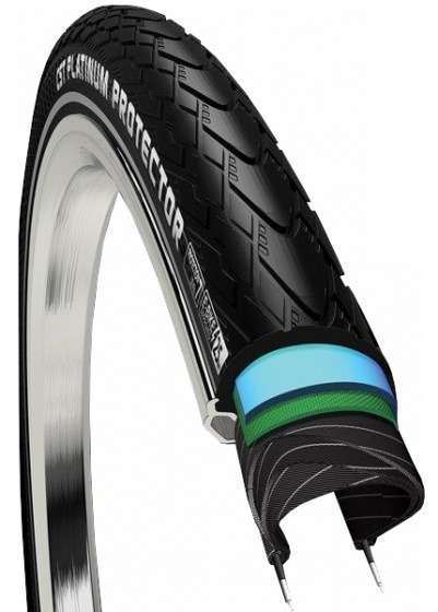 CST | Buitenband Platinum Prot 28 x 1 5/8-1 3/8 (37-622) zwart