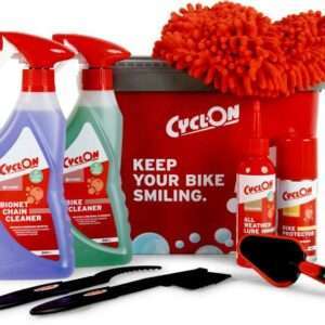 Cyclon | All Weather Lube XL Onderhoudsemmer Rood 9-delig