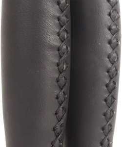 Edge | City Handvatset Leer 135/135 mm Per Set Zwart