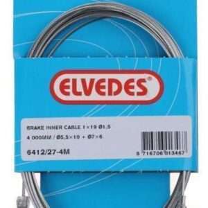 Elvedes | Rembinnenkabel 4000 mm universeel zilver