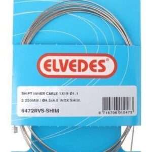 Elvedes | Versnellingsbinnenkabel Shimano 2.25 m 1,1 mm 6472 zilver
