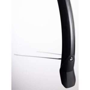 Eurofender | Achterspatbord Lampo 28" 58mm Mat Zwart