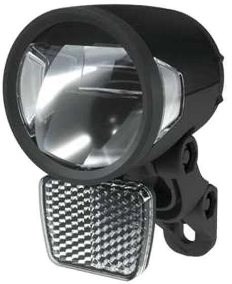 Herrmans | H-Black MR8 voorlicht e-bike 6/12V 180 lumen zwart