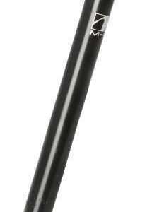 Hulzebos | Zadelpen Vast 25,4 x 350 mm Aluminium Zwart