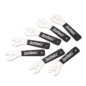 IceToolz | Conussleutelset 13-14-15-16-17-18-19 mm 20 cm zilver/zwart