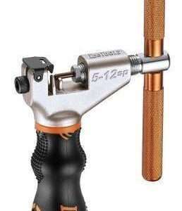 IceToolz | Kettingpons 5-6-7-8-9-10-11-12 Speed zwart/zilver