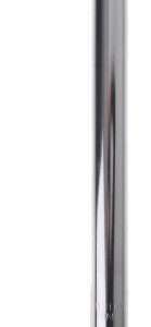 Kalloy | Stuurpen vast 21,1/280/25,4 mm zilver/zwart