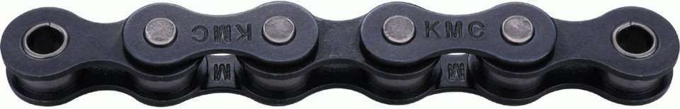 KMC | Ketting B1 breed 1/2 x 1/8 inch 112S single speed zwart