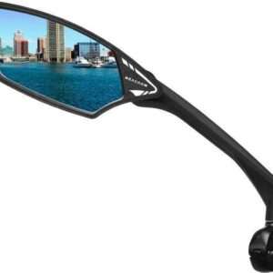 Meachow | Deluxe XL Fietsspiegel E-bike Verstelbaar Zwart