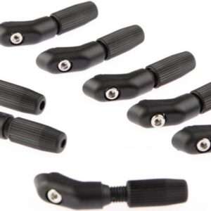 Mirage | Bevestiging spatbordstang 3,2 mm zwart 8 stuks