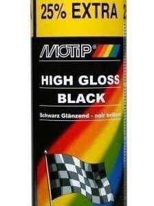 IceToolz | Spuitlak acryllak hoogglans zwart 500 ml