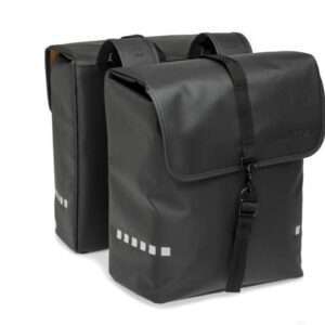 New Looxs | Odense Dubbele Fietstas 39 Liter Zwart