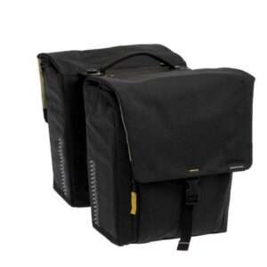 New Looxs | Tulum MIK Dubbele Fietstas 32 Liter Pet Zwart