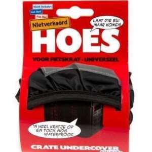 Niet Verkeerd | Krathoes Undercover 40 x 30 cm polyester matzwart