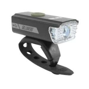 One | F.light 20 Koplamp met Siliconen Bevestiging 50 lumen Zwart