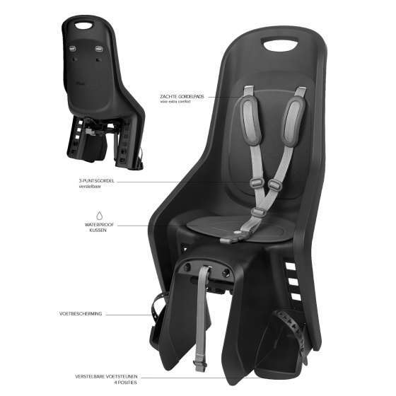 Polisport | Duo Bubbly+ Maxi MIK HD ompatible Drager Zwart