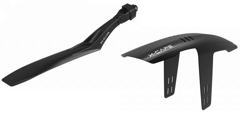 Polisport | Spatbordenset X-Cape 26/27.5/29 inch 82 mm zwart