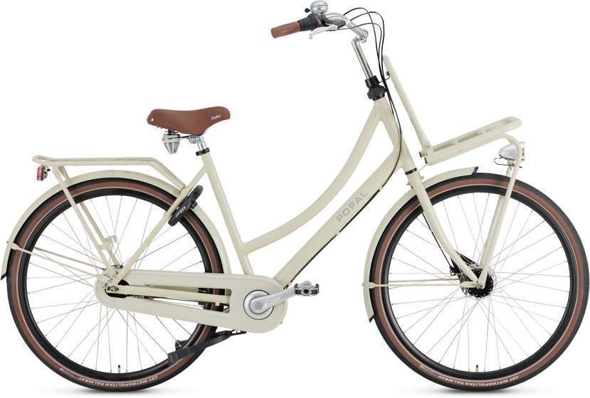Popal | Dames Transportfiets Daily Dutch Prestige 28 Inch 47 cm 7V Rollerbrake Zand