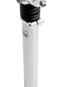 Post Moderne | Zadelpen verend 27,2 x 310 mm aluminium zilver