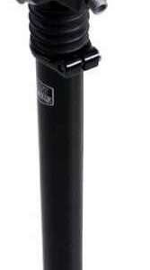 Post Moderne | Geveerde zadelpen ATB , 2 bouts bevestiging. 27.2 zwart 300mm