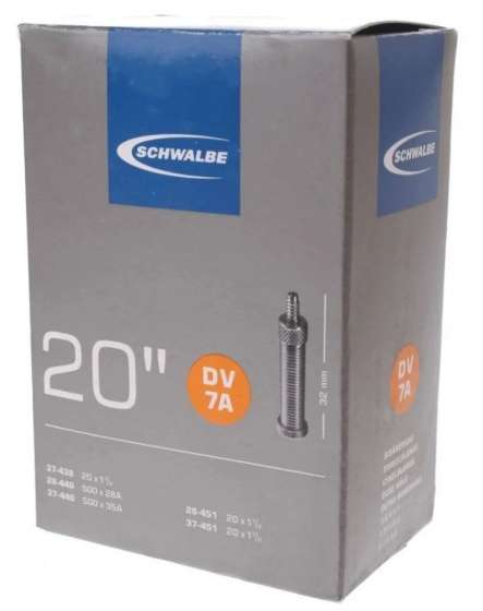 Schwalbe | Binnenband 20 x 1 1/8-3/8 inch (28/37-440/451) DV 32 mm